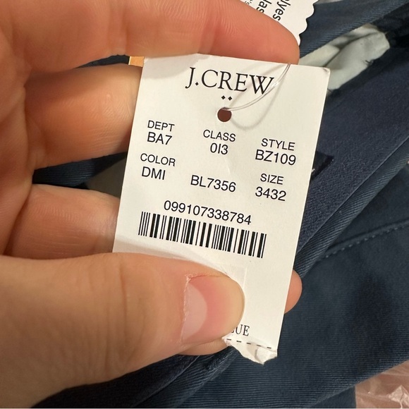 J crew Slim-fit TruTemp365® chino pant deep midnight - Picture 6 of 6